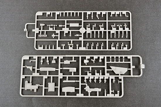 1/700 USS Kitty Hawk CV-63 американский авианосец (Trumpeter 06714), сборная модель