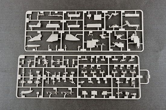 1/700 USS Kitty Hawk CV-63 американский авианосец (Trumpeter 06714), сборная модель
