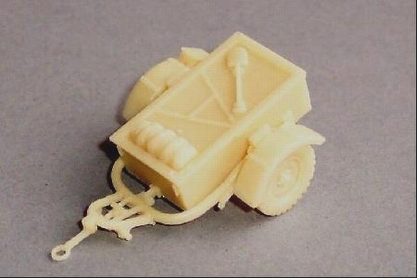 1/72 Sd.Anh.51 снарядный прицеп (Modell Trans Modellbau 72050), смоляная сборная модель