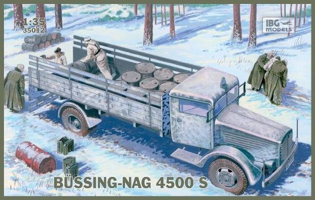 1/35 Bussing-NAG 4500S германский грузовик (IBG Models 35012) сборная модель
