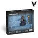 Набір фарб + мініатюра "Dark Future Set", 12 фарб по 18 мл + фігурка, акрилові (Vallejo 72202 Paint Set)
